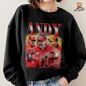 Andy Reid Kansas City Football NFL Sweatshirt Retro Fan Gift Crewneck 05